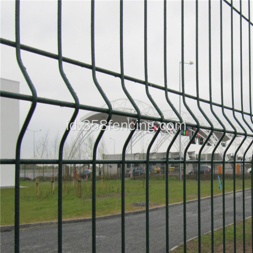 Pvc Coated Galvanized Decorative 8 ft Fencing